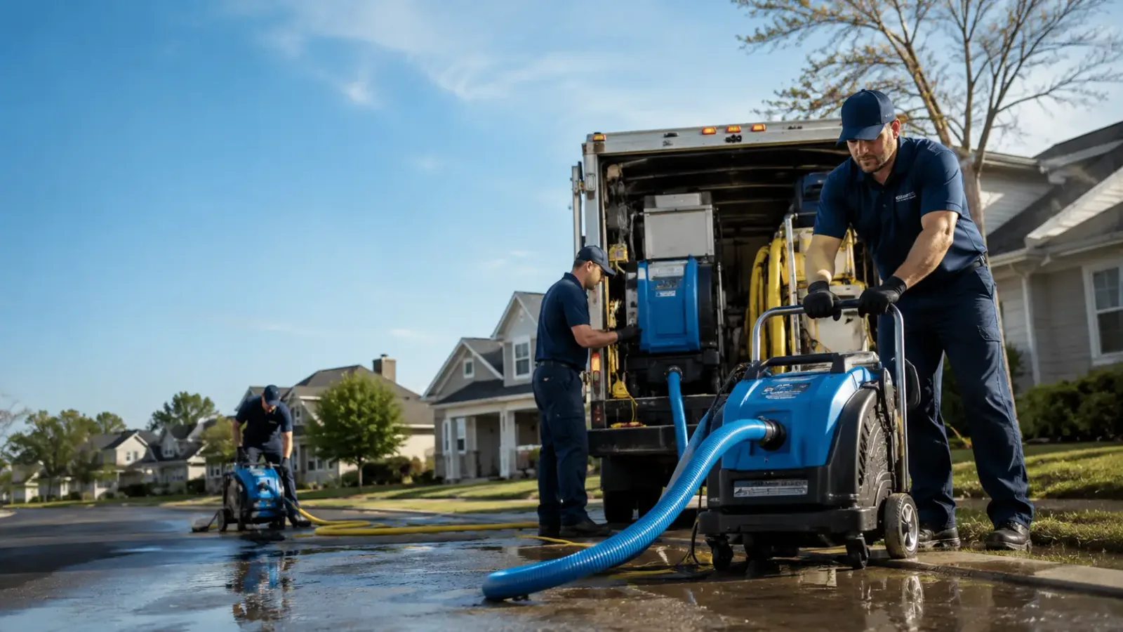 Flood Damage Cleanup in San Quentin, CA